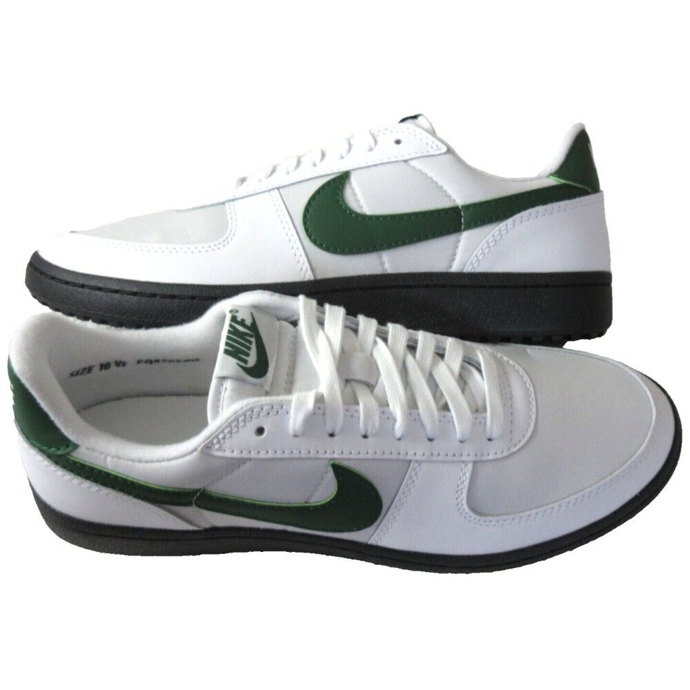 Nike Men's Field General 82 SP White Gorge Green Leather Waffle Shoes Sizes